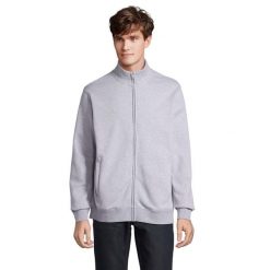Kurtka Unisex Dla Dorosłych Cooper Z Pełnym Zamkiem Błyskawicznym. Szare kurtki męskie SOL'S, s, bez wzorów, sportowe, bez ramiączek, bez kaptura. Za 137.99 zł.