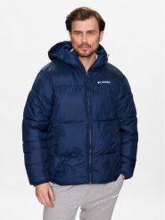 Columbia Kurtka zimowa Puffect 2008413 Granatowy Regular Fit. Niebieskie kurtki męskie Columbia, na zimę, m, bez wzorów, z syntetyku, bez ramiączek, bez kaptura. Za 559.99 zł.