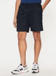 U.S. Polo Assn. Szorty materiałowe MUP3552 Granatowy Regular Fit. Niebieskie szorty męskie U.S. Polo Assn., bez wzorów, z bawełny. Za 159.99 zł.