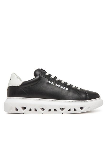 KARL LAGERFELD Sneakersy KL54519A Czarny. Czarne buty sportowe na co dzień męskie KARL LAGERFELD, m, bez wzorów, ze skóry, bez ramiączek, bez kaptura. Za 559.99 zł.