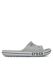 Crocs Klapki BAYABAND SLIDE 205392-007 Szary. Szare klapki i japonki męskie Crocs, bez wzorów, z tworzywa sztucznego. Za 149.99 zł.
