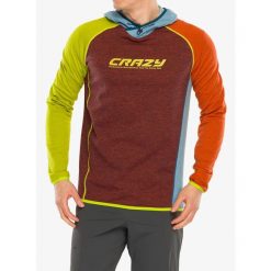 Bluza z kapturem męska Crazy Pull Director. Czerwone bluzy nierozpinane męskie CRAZY, m, bez wzorów, bez ramiączek, z kapturem. Za 560.99 zł.