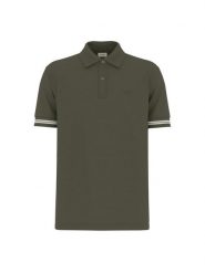JOOP! Jeans Polo 15 JJJ-17Amare 30046012 Khaki Modern Fit. Brązowe koszulki polo męskie JOOP! Jeans, m, bez wzorów, z bawełny, bez kołnierzyka, bez ramiączek. Za 349.99 zł.