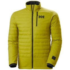 Kurtka puchowa Helly Hansen Elevation Lifaloft. Zielone kurtki męskie Helly Hansen, m, bez wzorów, z puchu, bez ramiączek, bez kaptura. Za 1,152.50 zł.