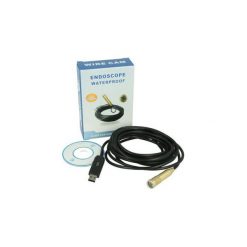 Kamera inspekcyjna ENDOSKOP wodoodporna USB 5m + płyta S96. Kamery cyfrowe marki ElektroStator. Za 39.00 zł.