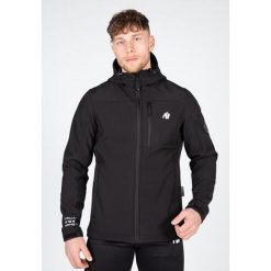 Foster Softshell Kurtka - Czarny. Czarne kurtki męskie GORILLA WEAR, bez wzorów, z softshellu, bez ramiączek, bez kaptura. Za 421.00 zł.