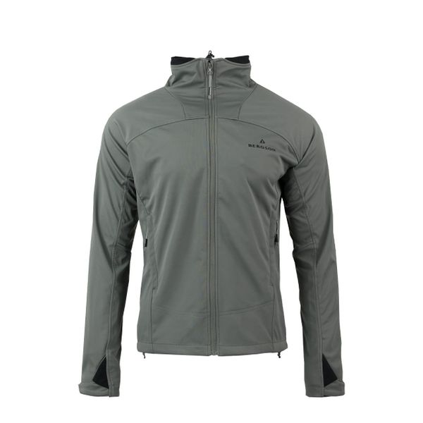 Kurtka męska softshell Context ss 2. Szare kurtki męskie Bergson, m, bez wzorów, z softshellu, bez kaptura, trekkingowe. W wyprzedaży za 250.00 zł.