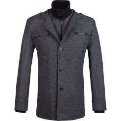 Kurtka CORRADO 13-22LK. Szare kurtki męskie Giacomo Conti, m, bez wzorów, klasyczne, bez ramiączek, bez kaptura. Za 499.00 zł.