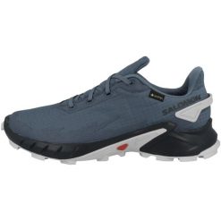 Buty do biegania męskie Salomon Alphacross 4 Gtx Gore-tex. Niebieskie buty do biegania męskie Salomon, bez wzorów, z gore-texu, bez zapięcia, do biegania, gore-tex. Za 634.00 zł.