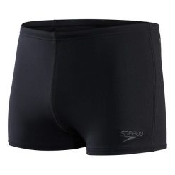Męskie Spodenki Kąpielowe Eco Endurance+. Czarne kąpielówki męskie SPEEDO, bez wzorów, sportowe. Za 153.99 zł.