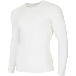 Longsleeve treningowy męski TSMLF401 - BIAŁY. Bielizna termoaktywna męska 4f. W wyprzedaży za 69.99 zł.