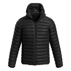 Męska Kurtka Ocieplana Lux. Czarne kurtki męskie Stedman, m, bez wzorów, z puchu, sportowe, bez ramiączek, bez kaptura. Za 319.99 zł.