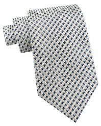 Krawat Męski - Angelo di Monti - Drobna Krateczna, Odcień Beżu i Granat. Krawaty i muchy męskie Angelo di Monti, bez wzorów, z tkaniny, eleganckie. Za 45.00 zł.