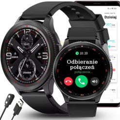 Smartwatch AMOLED Rozmowy Bluetooth Puls Ciśnienie Sport. Zegarki smartwatch Rubicon. Za 250.00 zł.