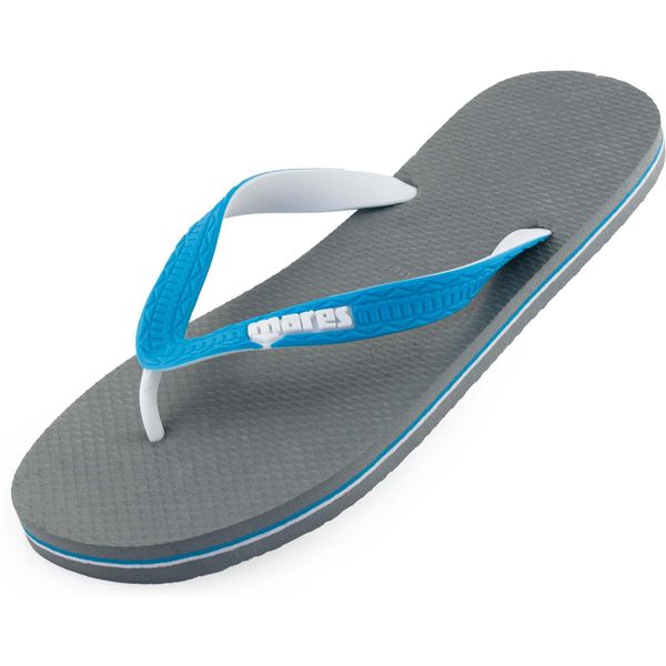 Mares klapki męskie Light, szary asfalt/turkus, 44. Niebieskie klapki i japonki męskie MARES, bez wzorów, z syntetyku. Za 138.99 zł.
