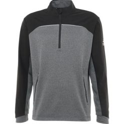 Adidas Golf ADIDAS ZIP Bluza black/grey five. Czarne bluzy bez kaptura męskie adidas Golf, z elastanu. Za 419.00 zł.
