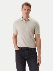 BOSS Polo Passertip 50507699 Beżowy Regular Fit. Brązowe koszulki polo męskie Boss, m, bez wzorów, z bawełny, bez kołnierzyka, bez ramiączek. Za 399.99 zł.