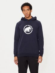 Mammut Bluza 1014-04391 Granatowy Regular Fit. Niebieskie bluzy nierozpinane męskie Mammut, m, bez wzorów, z bawełny, bez ramiączek, bez kaptura. Za 379.99 zł.