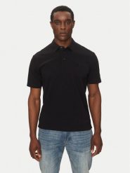 Armani Exchange Polo XM000509 AF13055 UB101 Granatowy Regular Fit. Niebieskie koszulki polo męskie Armani Exchange, m, bez wzorów, z bawełny, bez kołnierzyka, bez ramiączek. Za 199.99 zł.