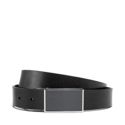 Pasek Męski Semi Line. Niebieskie paski męskie Semi-line, bez wzorów. Za 59.99 zł.