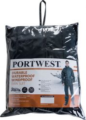 Kurtka męska Portwest L450 - Podstawowy komplet przeciwdeszczowy Sealtex (kurtka i spodnie) S. Kurtki męskie Portwest, l, bez wzorów, bez ramiączek, bez kaptura. Za 241.22 zł.