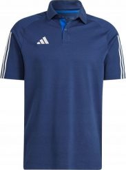 Adidas Koszulka męska adidas Tiro 23 Competition Polo granatowa HK8052 XL. Koszulki polo męskie ADIDAS, m, bez wzorów, bez kołnierzyka, bez ramiączek. Za 133.90 zł.
