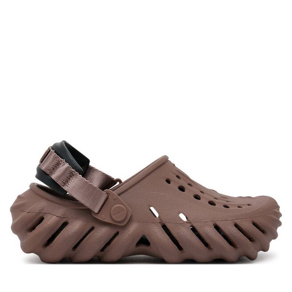 Klapki Crocs. Brązowe klapki i japonki męskie Crocs, bez wzorów. Za 259.99 zł.