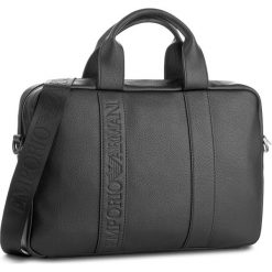Torba na laptopa EMPORIO ARMANI - Y4P097 YG89J 81072 Black. Czarne torby na laptopa męskie Emporio Armani, ze skóry ekologicznej. W wyprzedaży za 859.00 zł.