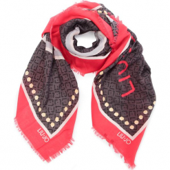 Chusta LIU JO - Foulard 110x110 Mila A68249 T0300 Barbie 71755. Szare szaliki męskie Liu Jo, z materiału. Za 199.00 zł.
