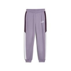 Młodzieżowe spodnie dresowe PUMA POWER PUMA Pale Plum Purple. Fioletowa spodnie dresowe męskie Puma, bez wzorów, z dresówki. Za 121.99 zł.