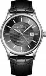 Zegarek męski Appella L70013.5216A czarny. Czarne zegarki męskie Acappella. Za 4,372.28 zł.