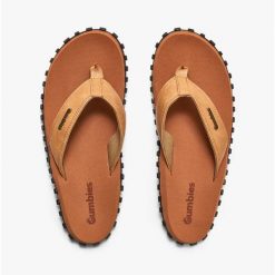 Japonki Gumbies Vegovert Flip-Flops. Brązowe klapki i japonki męskie Gumbies, bez wzorów. Za 98.99 zł.