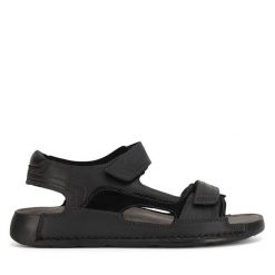 Sandały Go Soft. Czarne sandały męskie GO SOFT, bez zapięcia. Za 159.99 zł.
