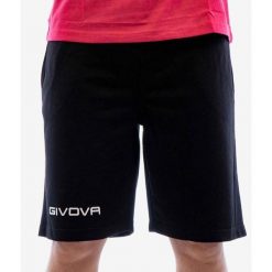 Givova Friend krótkie spodenki sportowe czarne 2XS. Czarne szorty sportowe męskie Givova, bez wzorów, z bawełny, sportowe. Za 68.30 zł.