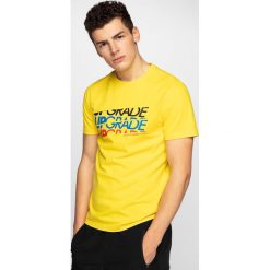 T-shirt męski TSM222 - żółty. T-shirty męskie marki 4f. Za 59.99 zł.