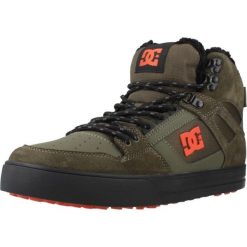Buty DC PURE HT WC M SHOE Zielony. Brązowe buty trekkingowe męskie DC Shoes, bez wzorów, ze skóry, bez zapięcia, trekkingowe. Za 381.99 zł.