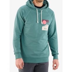 Bluza z kapturem męska Edelrid Tecu Hoody. Zielone bluzy nierozpinane męskie EDELRID, m, bez wzorów, casualowe, bez ramiączek, z kapturem. Za 281.99 zł.