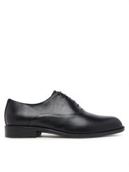 BOSS Półbuty Tayil 50552494 Czarny. Czarne eleganckie półbuty męskie Boss, ze skóry, wizytowe, bez obcasa, bez zapięcia. Za 619.99 zł.