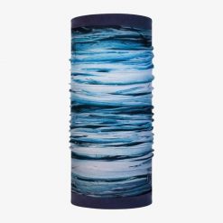 Komin na szyję dla dorosłych Buff Polar Reversible. Niebieskie bluzy z polaru męskie Buff, bez wzorów, z polaru, sportowe, bez ramiączek, bez kaptura. W wyprzedaży za 119.60 zł.