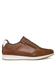 Geox Sneakersy U Avery U55H5A 0EKBU C6003 Brązowy. Brązowe buty sportowe na co dzień męskie Geox, m, bez wzorów, ze skóry, bez ramiączek, bez kaptura. Za 269.99 zł.