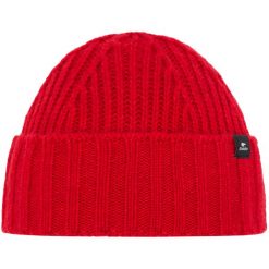 Czapka Eisbar Basso MÜ. Czerwone czapki męskie Eisbar, bez wzorów, z wełny, sportowe. W wyprzedaży za 193.99 zł.