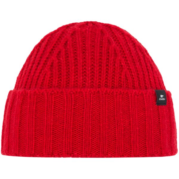Czapka Eisbar Basso MÜ. Czerwone czapki męskie Eisbar, bez wzorów, z bawełny, sportowe. Za 249.90 zł.