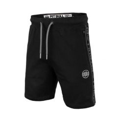 Szorty męskie Pitbull dresowe French Terry Byron. Czarne szorty sportowe męskie PITBULL, bez wzorów, z dresówki, sportowe. Za 189.00 zł.