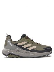 Adidas Trekkingi Terrex Anylander Rain.Rdy ID0900 Zielony. Zielone buty trekkingowe męskie ADIDAS, bez wzorów, z materiału, sportowe, bez obcasa, bez zapięcia. Za 399.99 zł.
