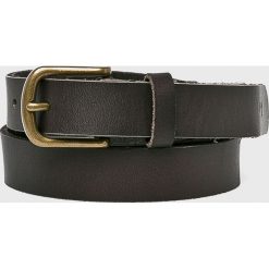 Scotch & Soda - Pasek skórzany. Czarne paski męskie Scotch & Soda, w paski, z materiału. Za 169.90 zł.