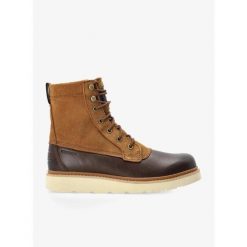 Buty zimowe męskie Sorel Slabtown 62 Caribou WP. Brązowe buty trekkingowe męskie Sorel, na zimę, bez wzorów, bez zapięcia, trekkingowe. Za 554.99 zł.