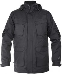 Kurtka męska Magnum Wolf czarna r. 3XL. Czarne kurtki męskie MAGNUM, m, bez wzorów, bez ramiączek, bez kaptura. Za 280.06 zł.