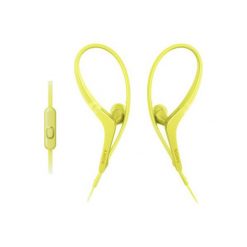 Douszne słuchawki sportowe SONY MDR-AS410AP Żółty. Słuchawki douszne marki SONY. Za 97.00 zł.
