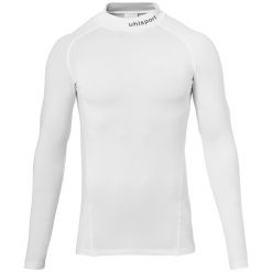 Dżersej kompresyjny Uhlsport Distinction Pro Baselayer. Białe bielizna termoaktywna męska Uhlsport, l, bez wzorów, z dżerseju, bez ramiączek, do piłki nożnej. Za 167.50 zł.