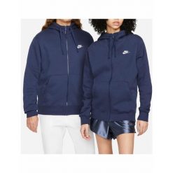 BLUZA męska NIKE z kapturem BV2645-410 dresowa granatowa na zamek bawełna M. Niebieskie bluzy z kapturem męskie Nike, m, bez wzorów, z bawełny, z kapturem. Za 295.00 zł.